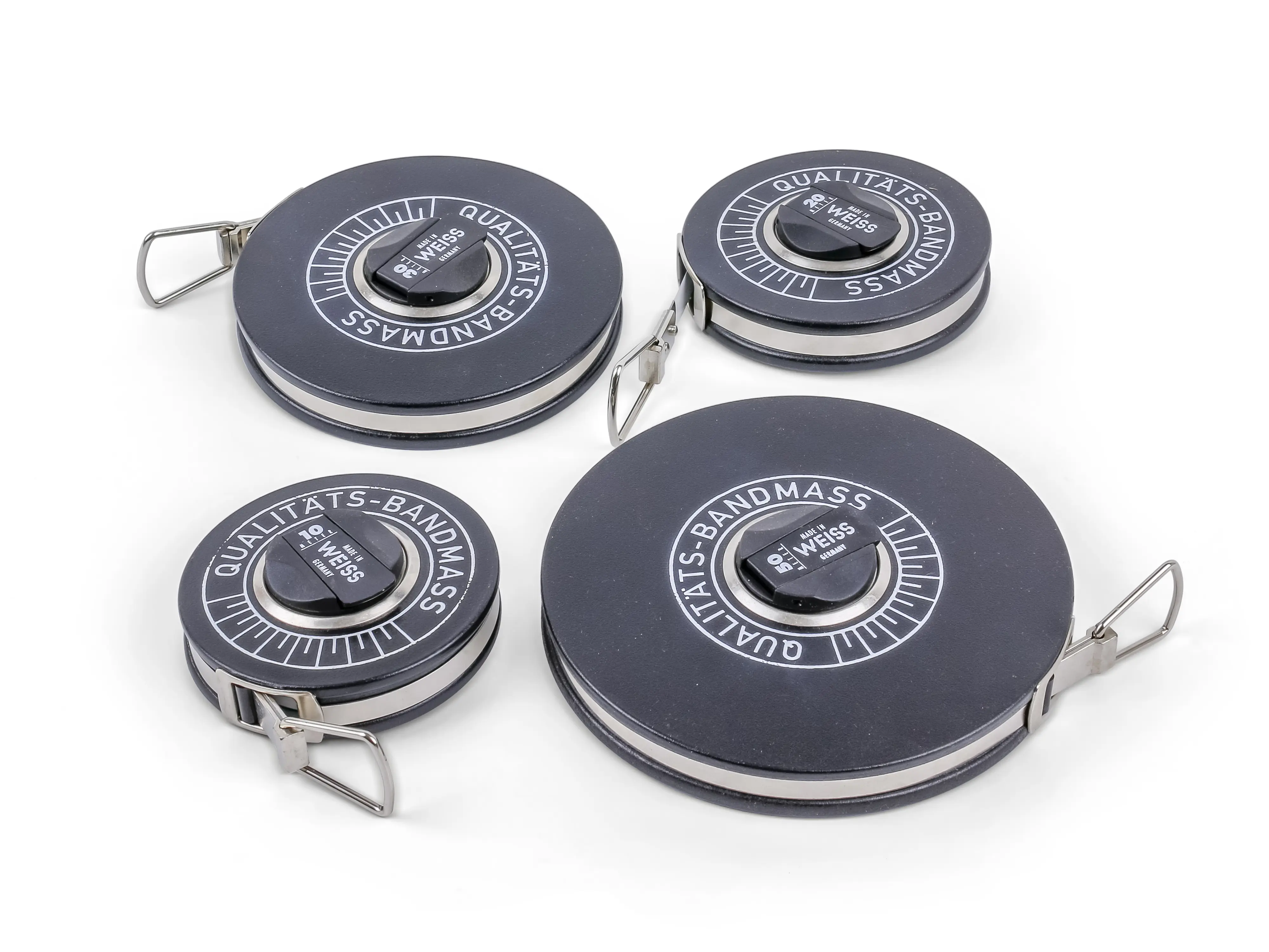 Weiss German Closed Reel Steel Measuring Tape