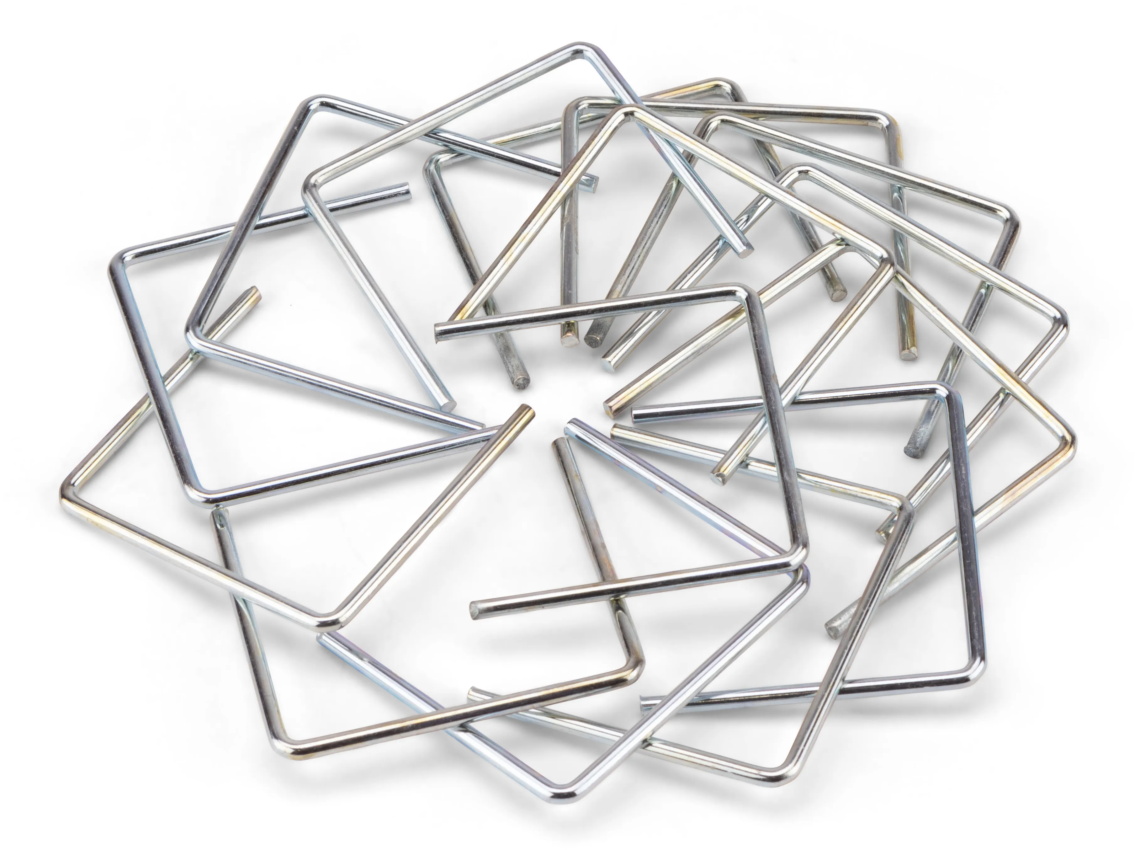 Polanik U-Shaped Sector Line Staples - Set of 15