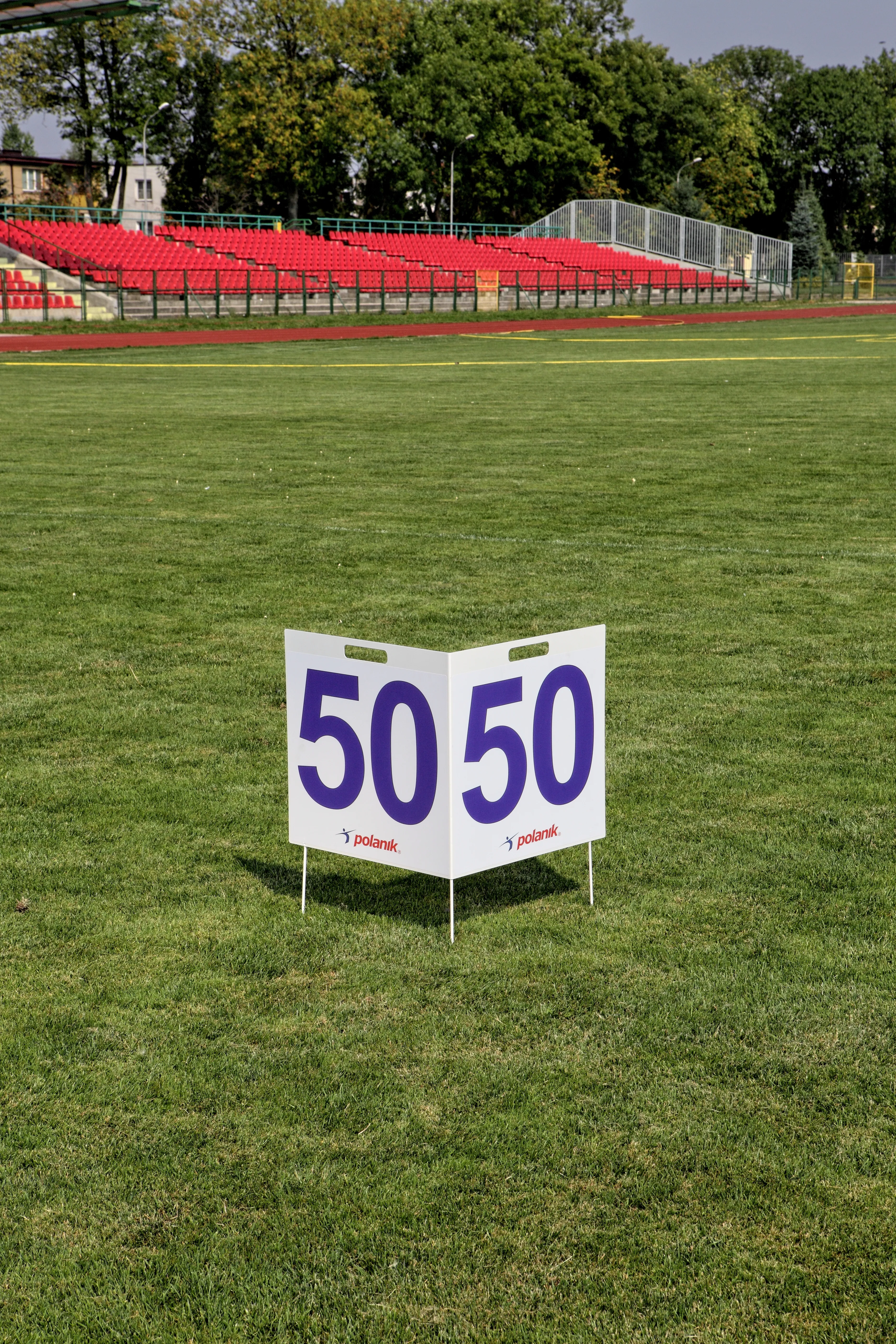 Polanik Twelve L-Shaped Distance Markers from 20 m to 70 m