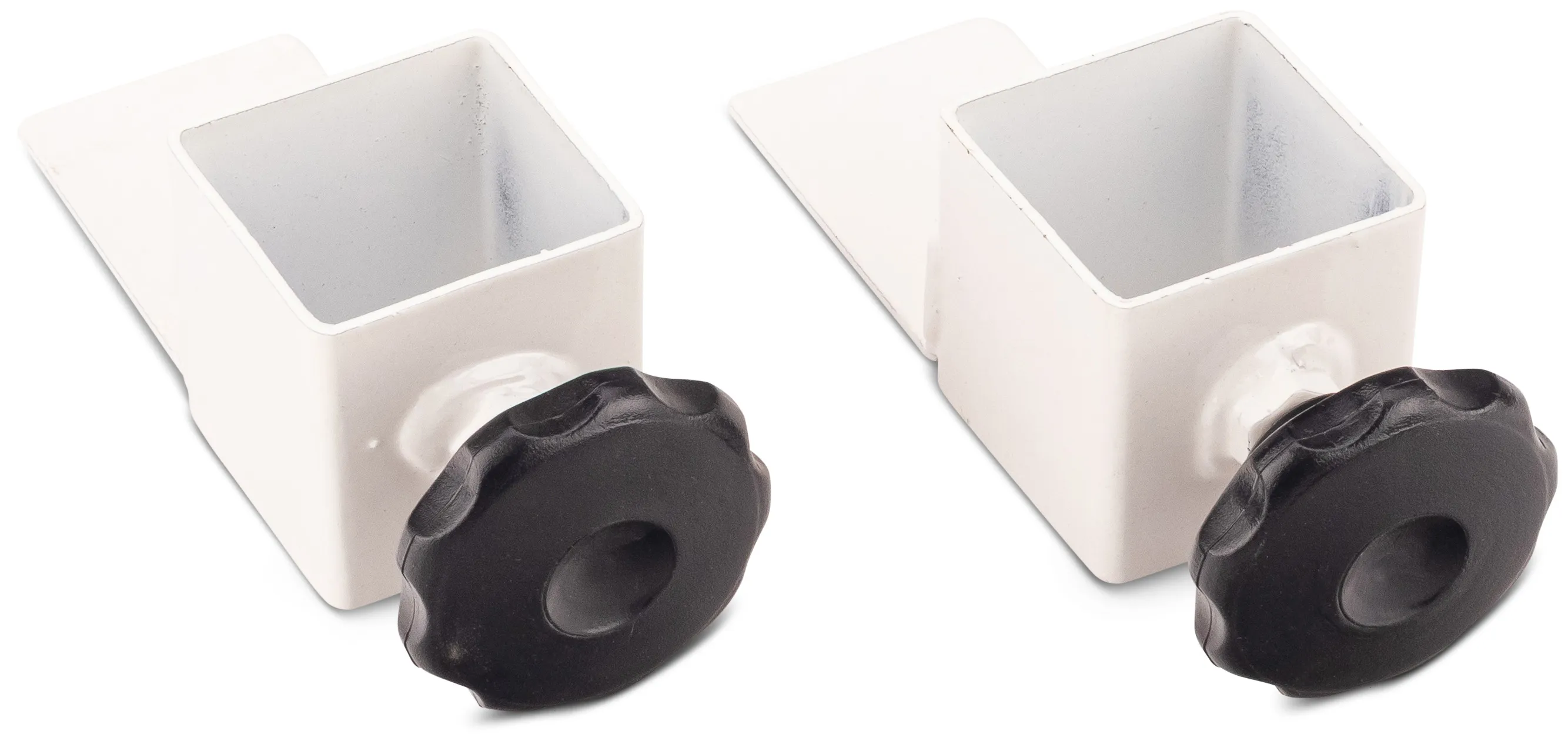 Pair of Crossbar Brackets for High Jump Stands