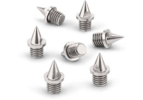 Pyramid-shaped spikes