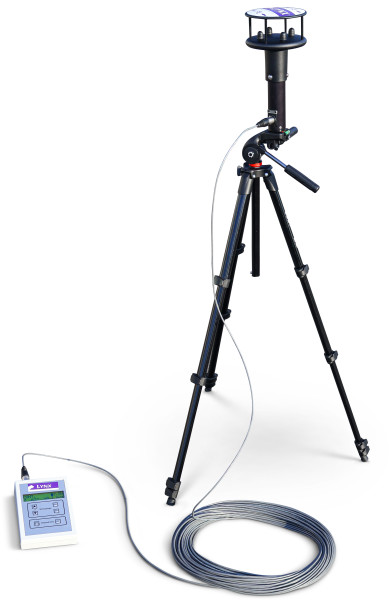 Wind gauge for track and field competitions