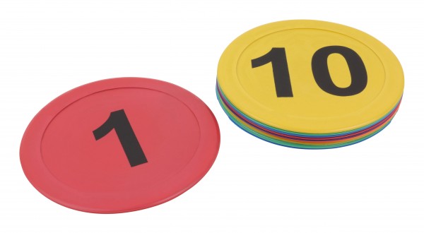 Round Numbered Floor Markings