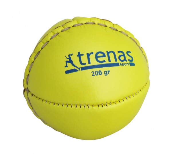 trenas Leather Throwing Ball - 200 g - White