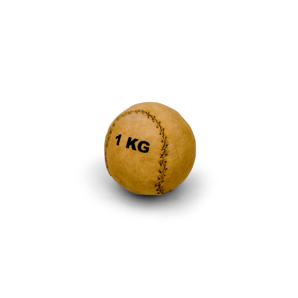 Compact Leather Medicine Ball